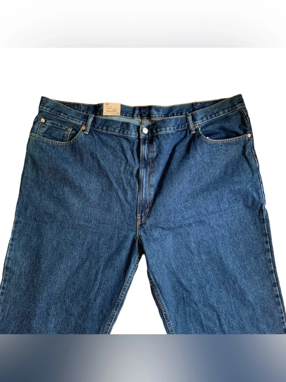 Levi's Jeans 550 Mens Size 52x30 Relaxed Fit Size Big & Tall Plus Size Denim NWT